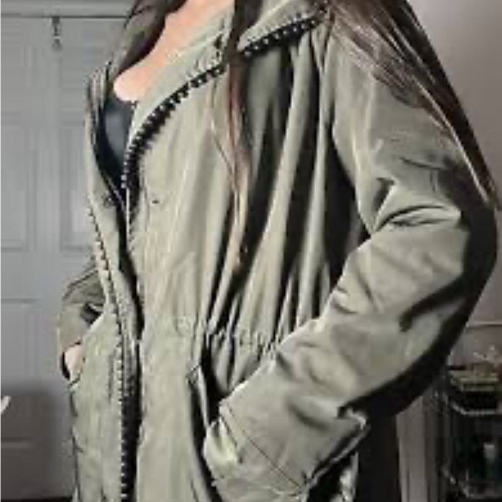 Women's Olive Green Steve Madden bomber coat